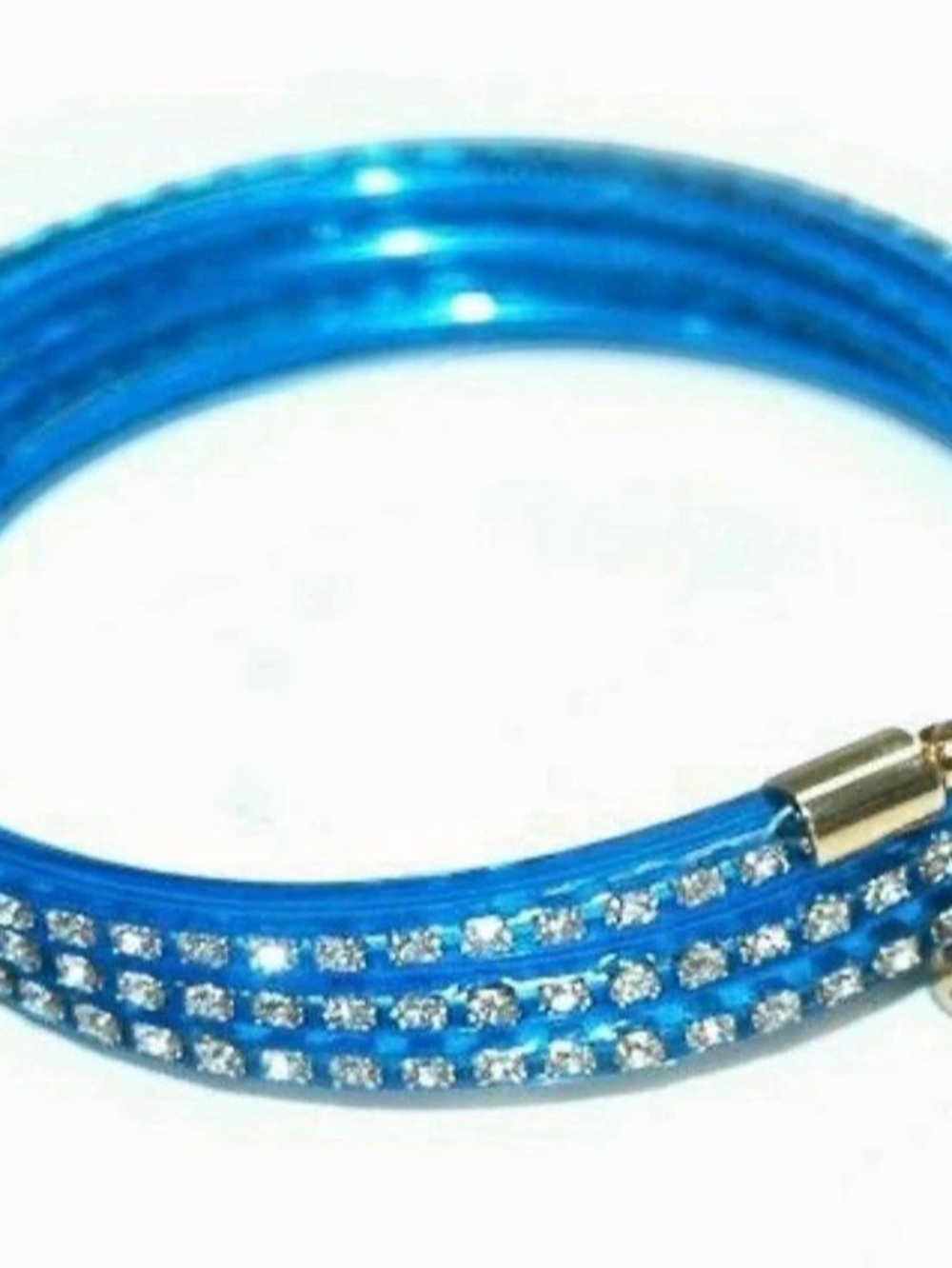 Marc Jacobs Rhinestone Wrap Bracelet in Blue NWT